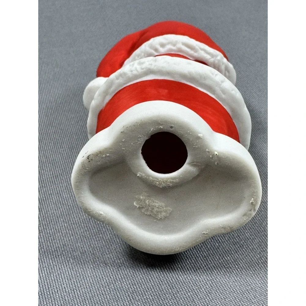 Vintage Santa‎ Claus Ceramic Figurine 3 1/2